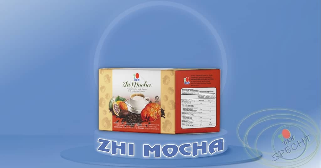 DXN Zhi Mocha, ganodermás instant kávé kakaóporral